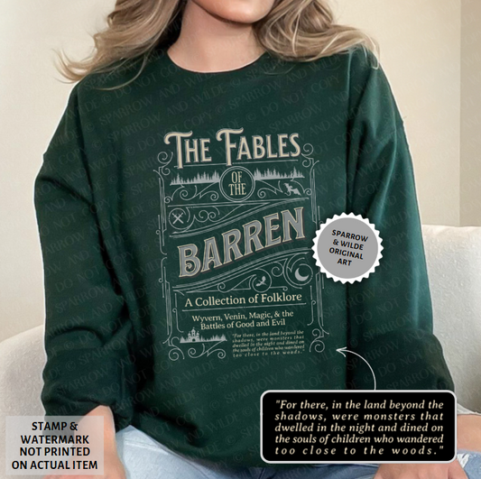 The Fables of the Barren | Empyrean Sweatshirt