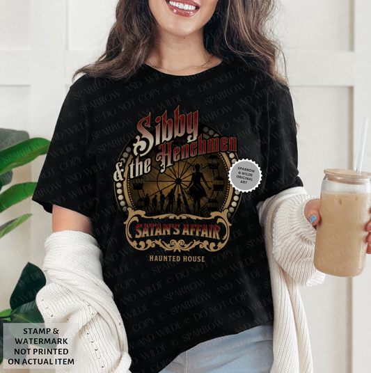 Sibby & The Henchmen | Haunting Adeline T-Shirt | Officially Licensed