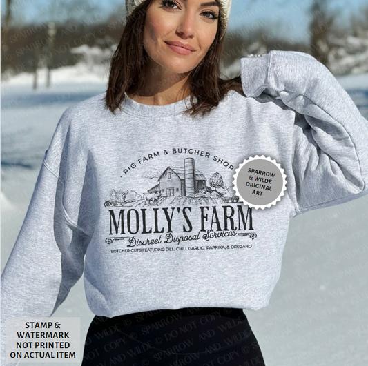 Molly's Farm | Haunting Adeline Sweatshirt | Officially Licensed