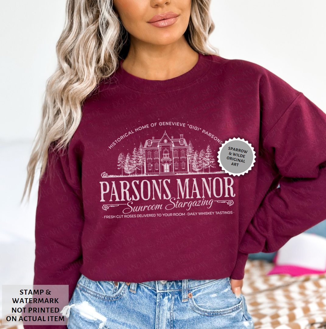 Parsons sweatshirt best sale