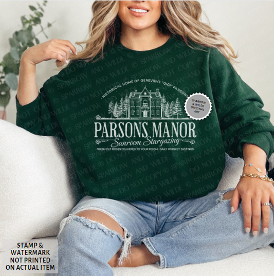 Parsons Manner | Haunting Adeline Sweatshirt | Officially Licensed