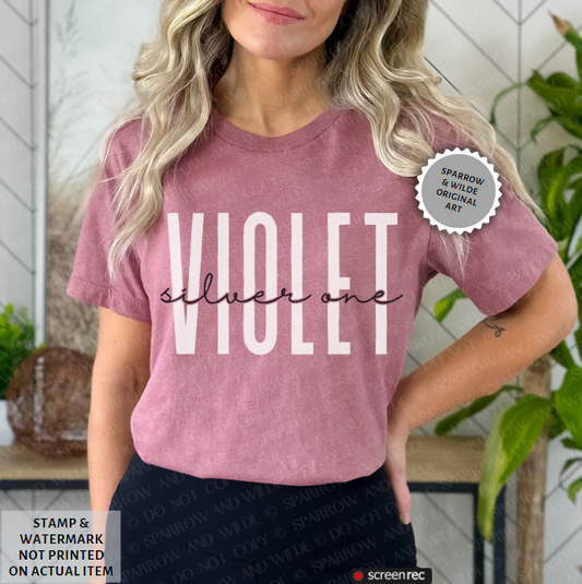 Silver One Text | Empyrean T-Shirt