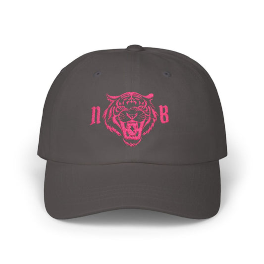 Embroidered Hat - Pink Logo - Neon Blonde
