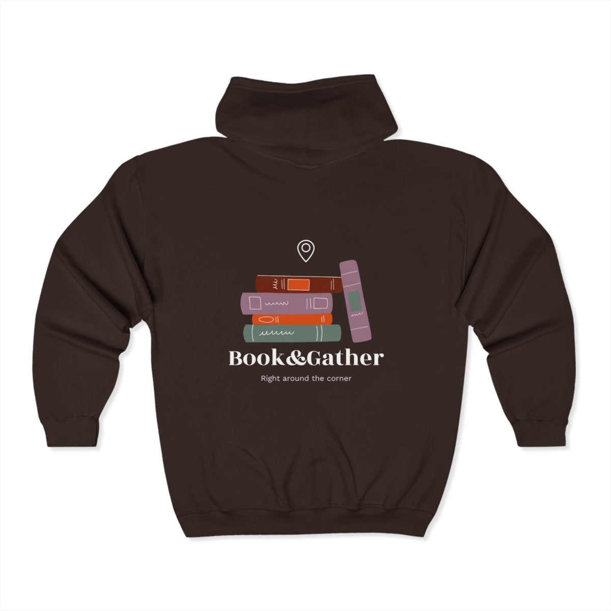Book & Gather | Zip Up Hoodie