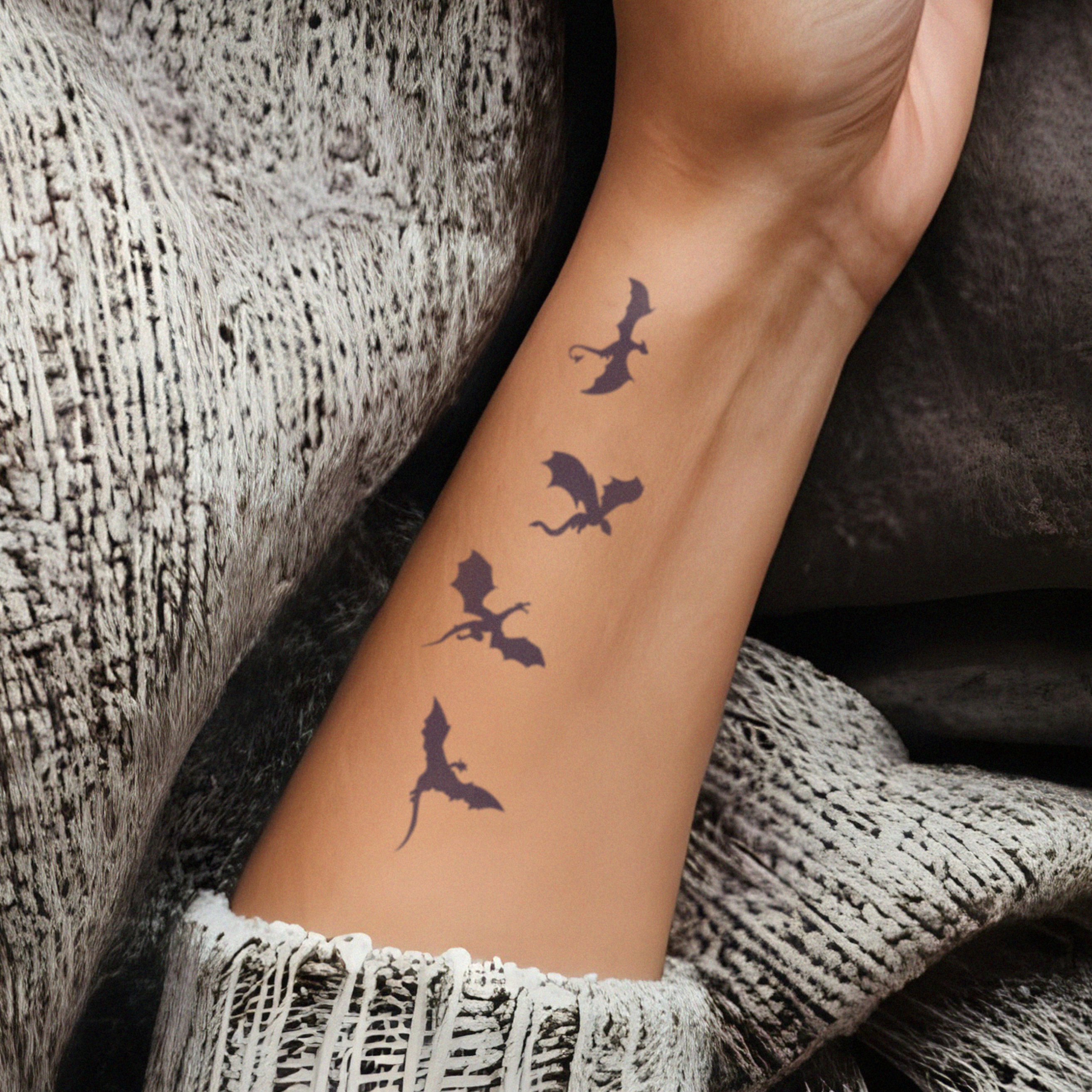 Dragons | Semi-Permanent Tattoo – Sparrow & Wilde