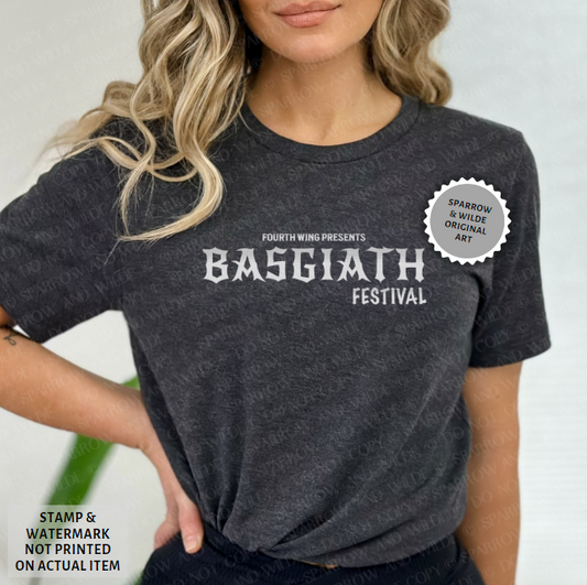Basgiath Festival - Back | Empyrean T-Shirt