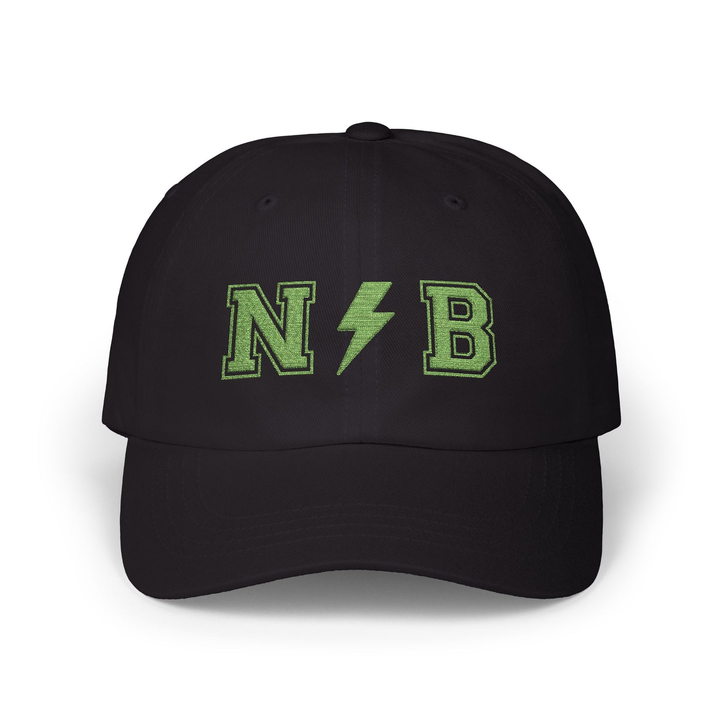 Embroidered Hat - Green - Neon Blonde