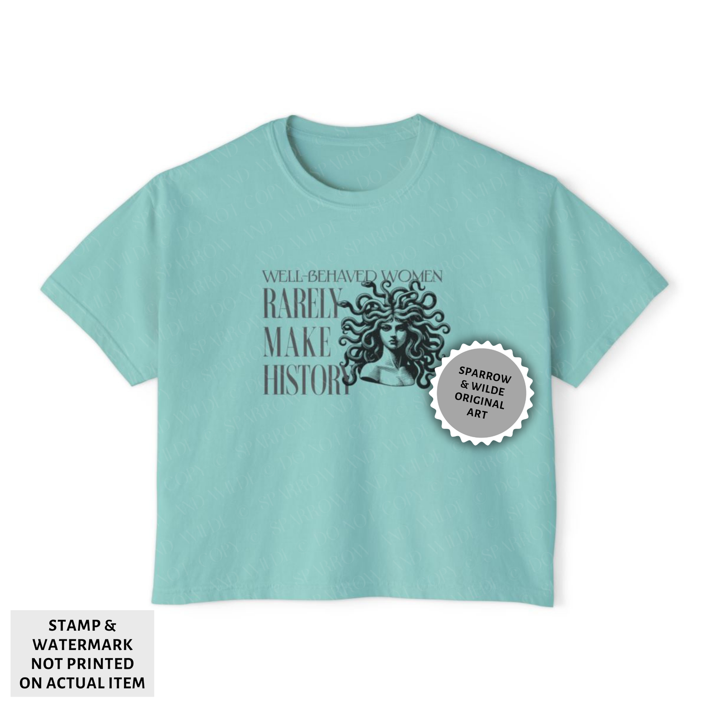 Well-Behaved Women - Medusa | Crop Top