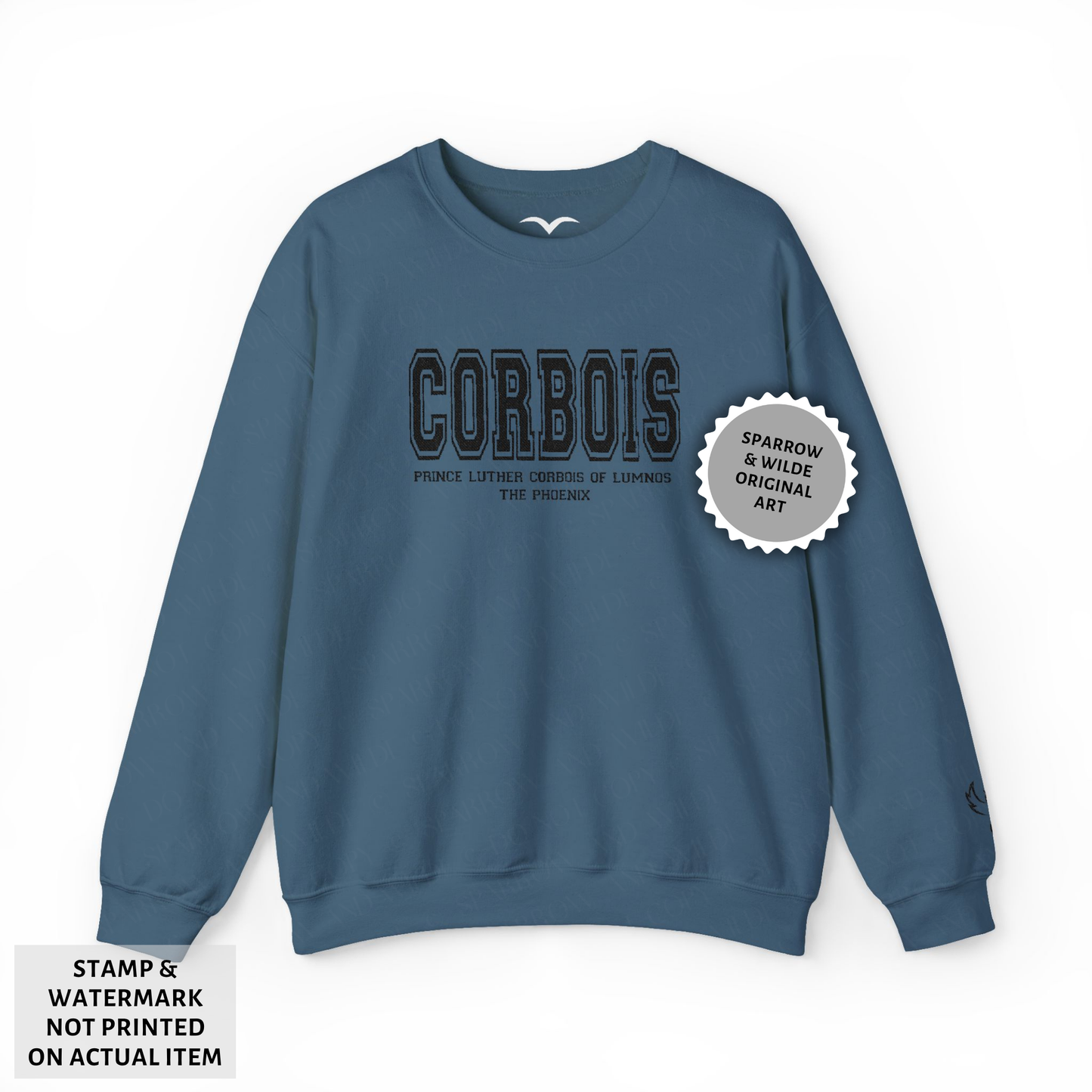 Corbois Phoenix | Kindred's Curse Embroidered Sweatshirt