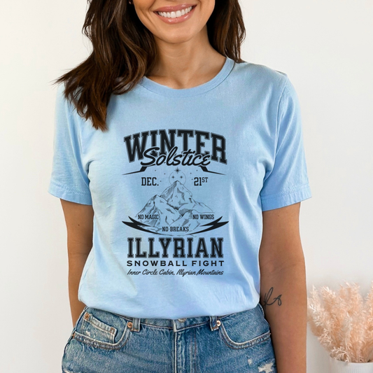 Illyrian Snowball Fight | ACOTAR T-Shirt