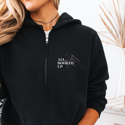 Book & Gather | Zip Up Hoodie