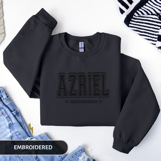 Azriel | ACOTAR Embroidered Sweatshirt