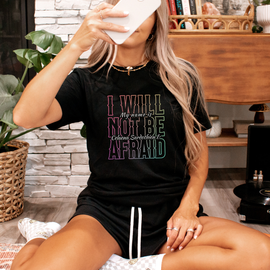 I Will Not Be Afraid - Celaena | Throne of Glass T-Shirt