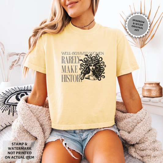 Well-Behaved Women - Medusa | Crop Top