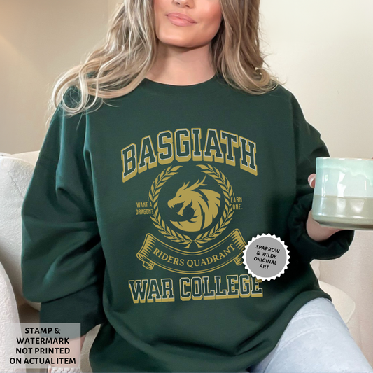 Basgiath - Back | Empyrean Sweatshirt