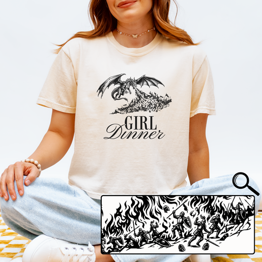 Dragon | Girl Dinner Crop Top