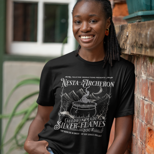 Cauldron Made & Silved Flames | ACOTAR T-Shirt