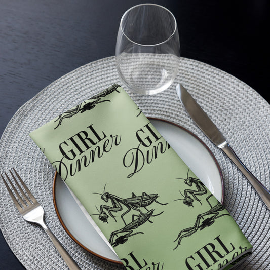 Mantis | Girl Dinner 4-Set Cloth Napkins