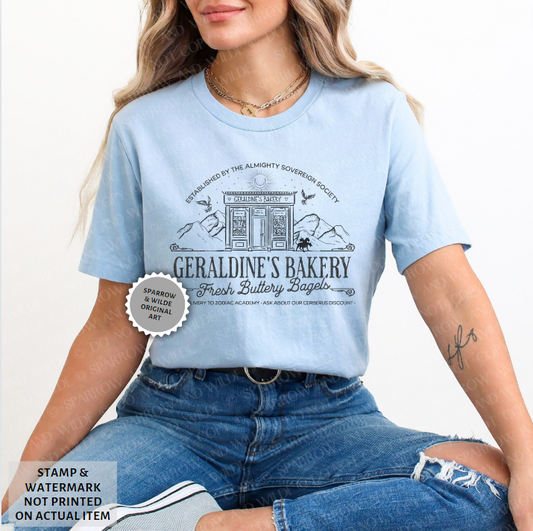 Geraldine's Bakery | Zodiac Academy T-Shirt