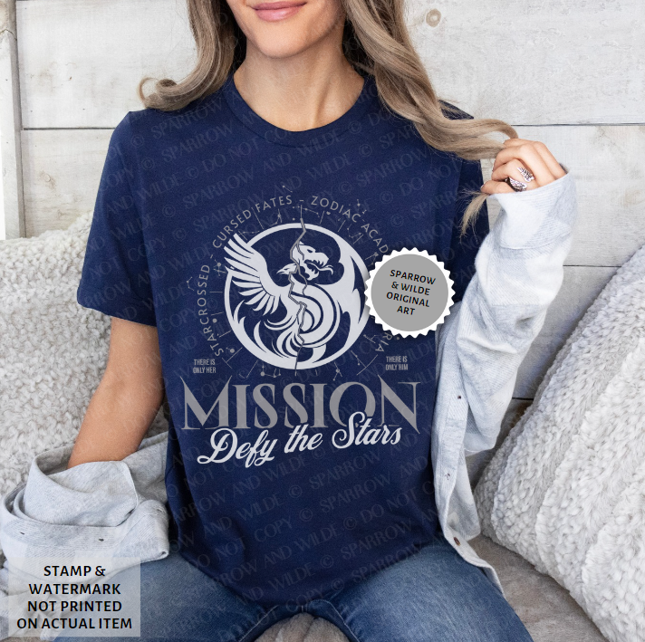 Mission Defy the Stars | Zodiac Academy T-Shirt