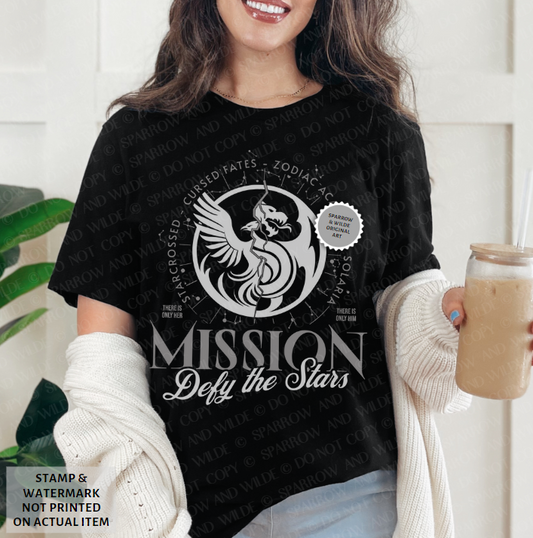 Mission Defy the Stars | Zodiac Academy T-Shirt