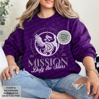 Mission Defy the Stars | Zodiac Academy Sweatshirt