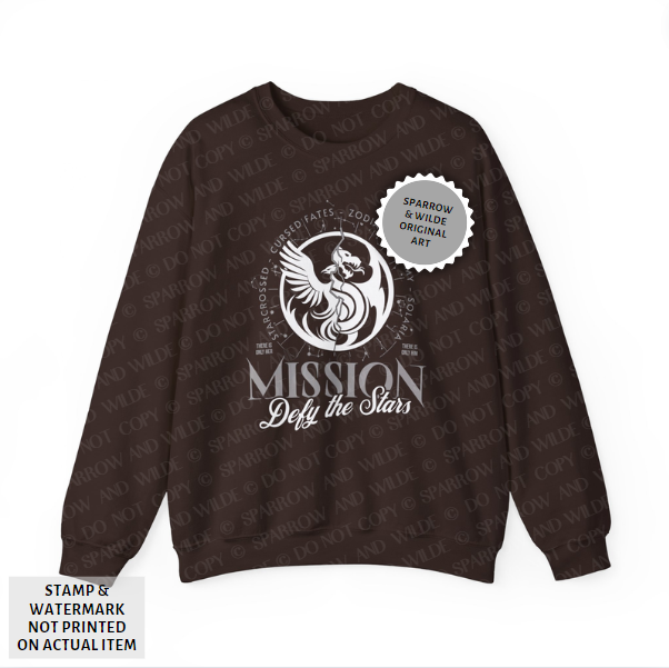 Mission Defy the Stars | Zodiac Academy Sweatshirt