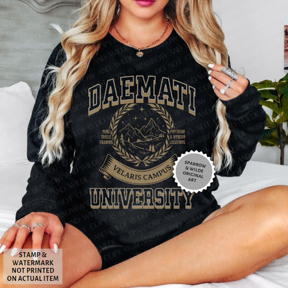 Daemati University | ACOTAR Long Sleeve Shirt