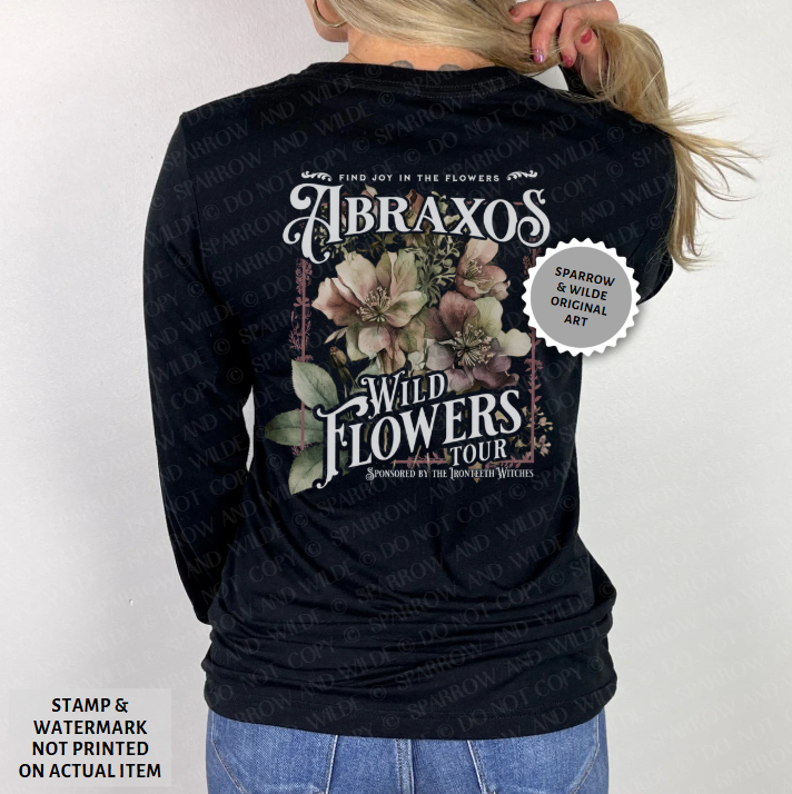 Abraxos | Throne of Glass Long Sleeve Shirt - Back