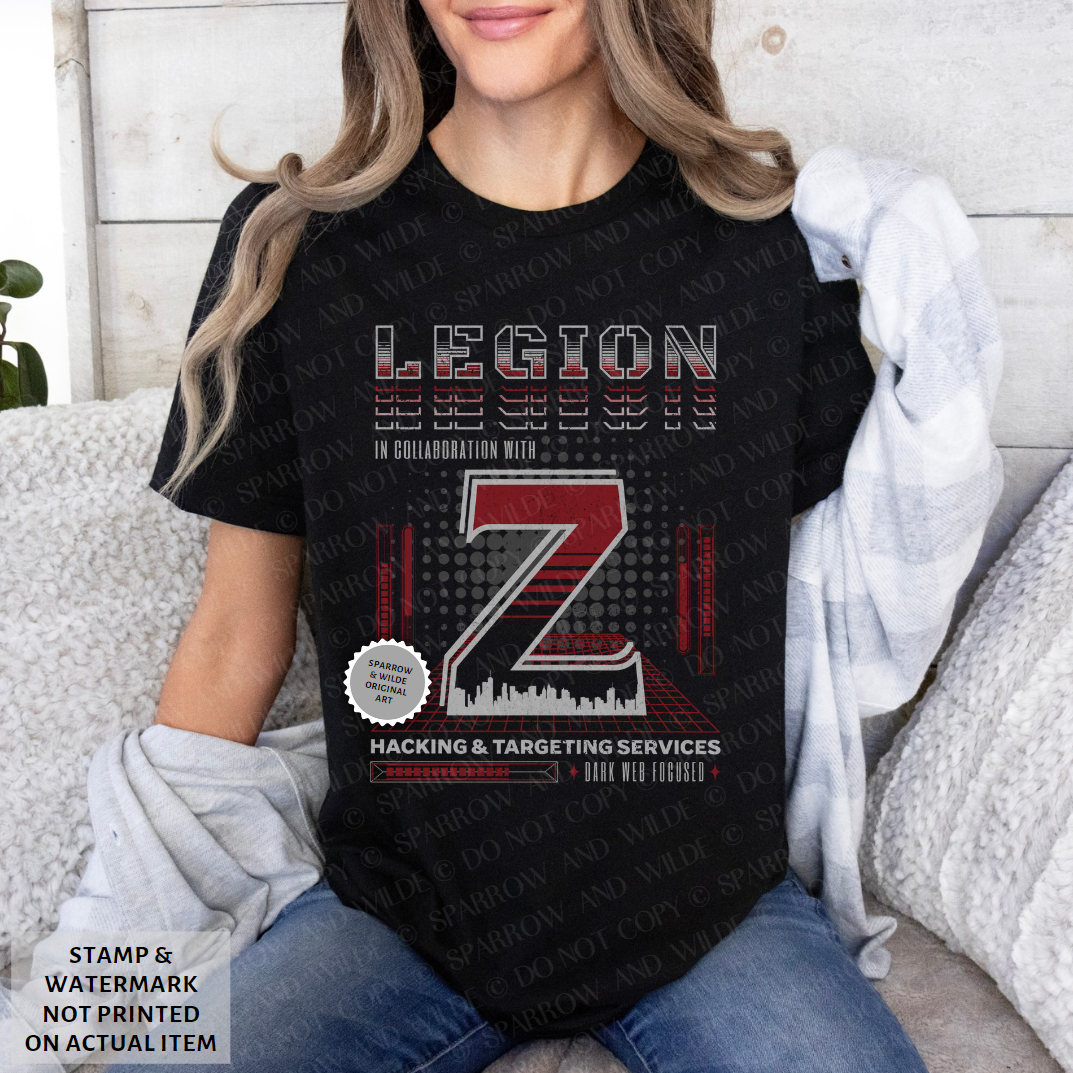 Legion & Z - Front | Haunting Adeline T-Shirt