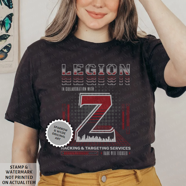 Legion & Z - Front | Haunting Adeline T-Shirt