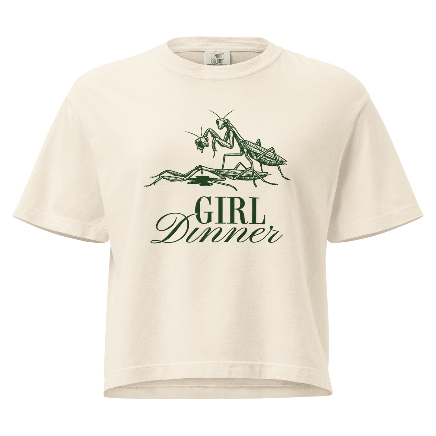 Girl Dinner - Mantis Crop Top - M - FINAL SALE