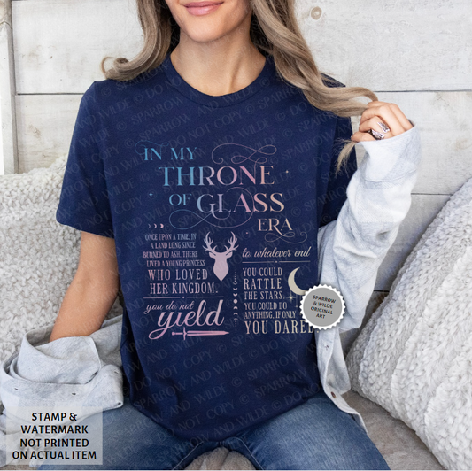 In my Throne of Glass Era | Throne of Glass T-Shirt