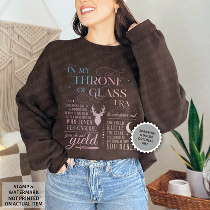 In My Throne of Glass Era | Throne of Glass Sweatshirt