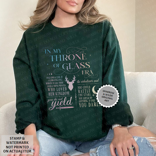 In My Throne of Glass Era | Throne of Glass Sweatshirt