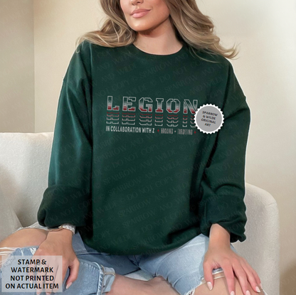 Legion & Z - Back | Haunting Adeline Sweatshirt