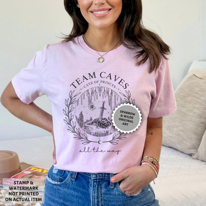 Team Caves | Crescent City T-Shirt