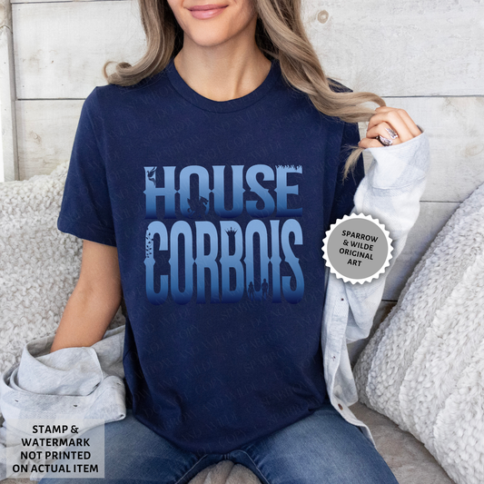 House Corbois Letters | Kindred's Curse T-Shirt