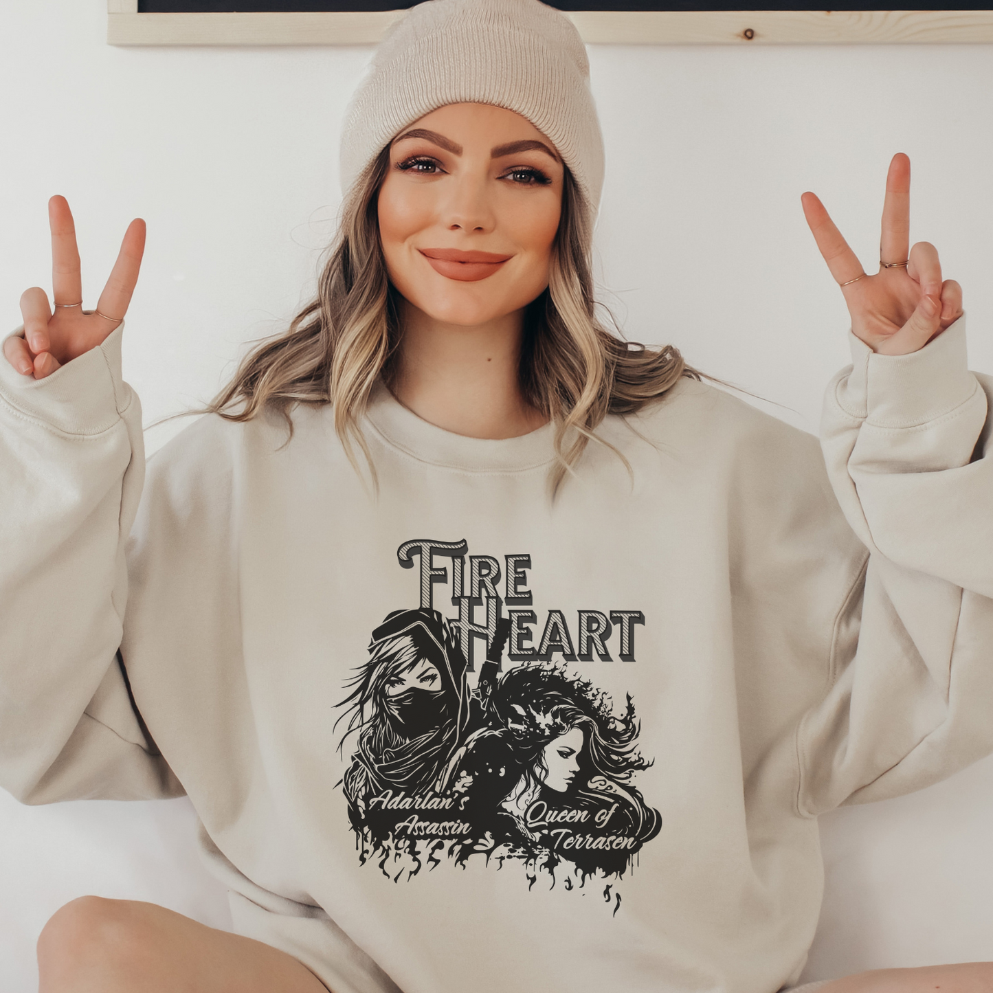 Fireheart | Throne of Glass Sweatshirt