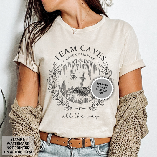 Team Caves | Crescent City T-Shirt