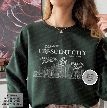 Welcome to Crescent City | Crescent City Sweatshirt