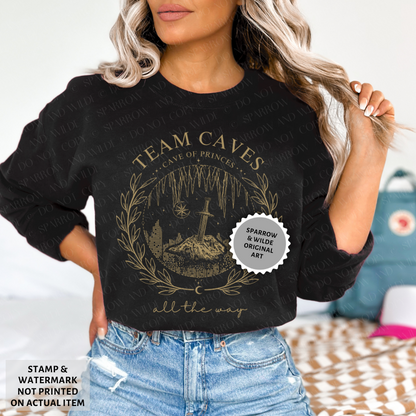 Team Caves | Crescent City Sweatshirt