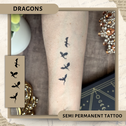 Dragons | Semi-Permanent Tattoo