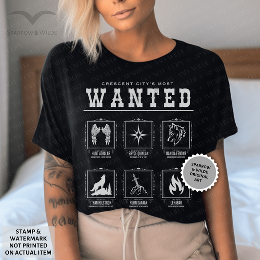 Most Wanted | Crescent City T-Shirt