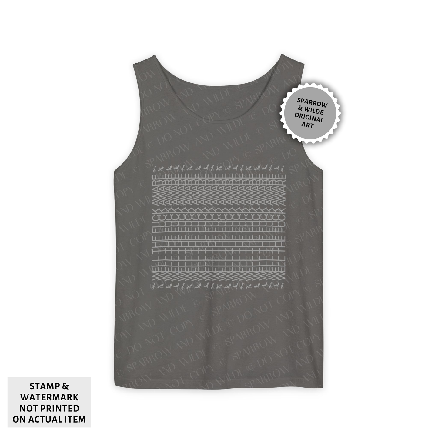 Well the Fuck Aware Hidden Message | Empyrean Tank Top