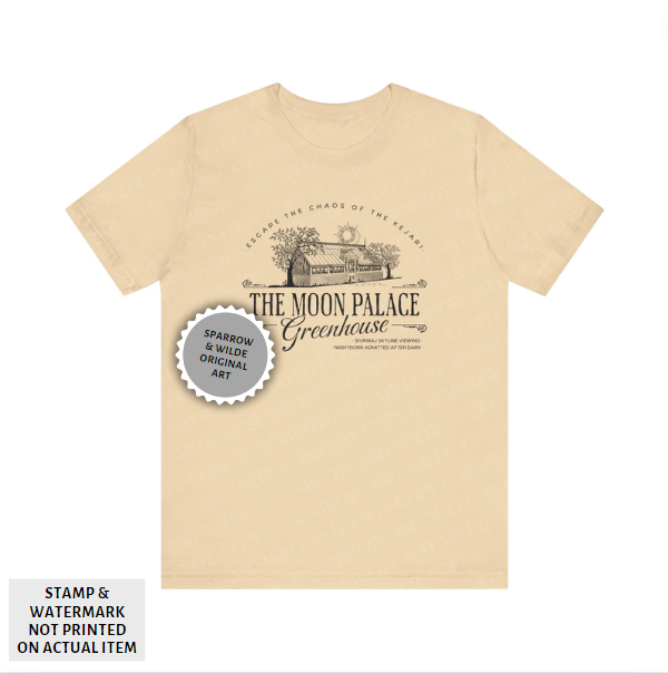 Moon Palace Greenhouse | Crowns of Nyaxia T-Shirt