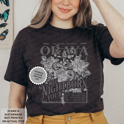 Oraya | Crowns of Nyaxia T-Shirt