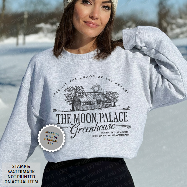 Moon Palace Greenhouse | Crowns of Nyaxia Sweatshirt