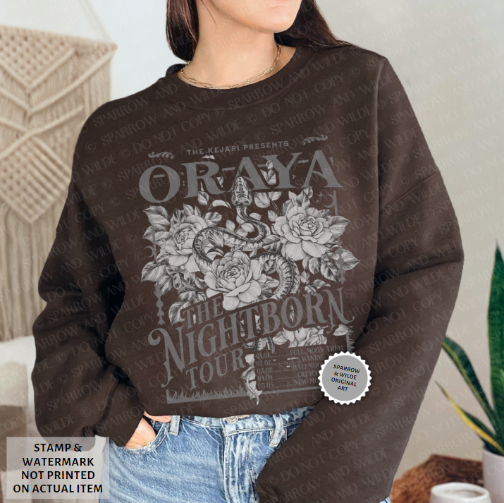 Oraya | Crowns of Nyaxia Sweatshirt