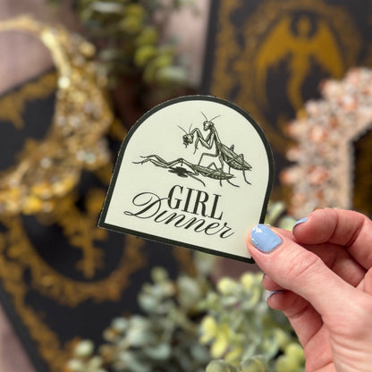 Girl Dinner - Mantis | Sticker